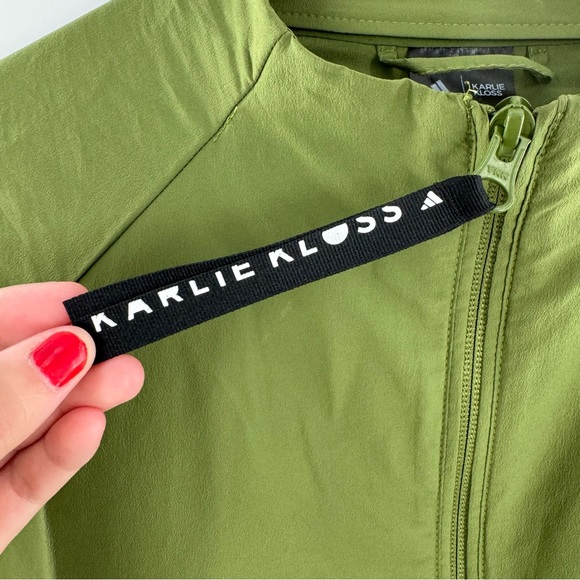 Adidas x Karlie Kloss Doll Sleeve Cover Up Jacket Size Large - Picture 5 of 10